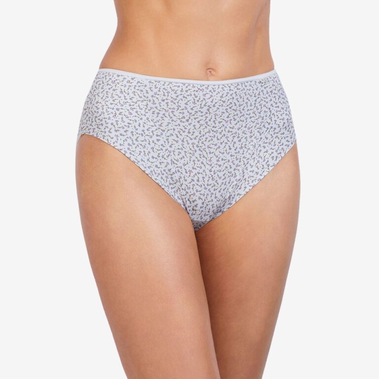 Braga midi de microfibra con estampado floral